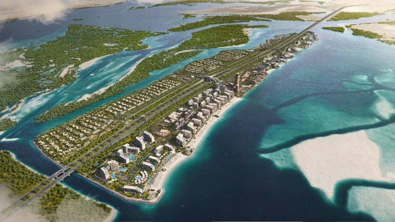 Fahid Island masterplan by Aldar, Abu Dhabi