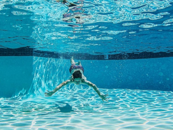 Swimming pool at Henge Residences, Saadiyat Island