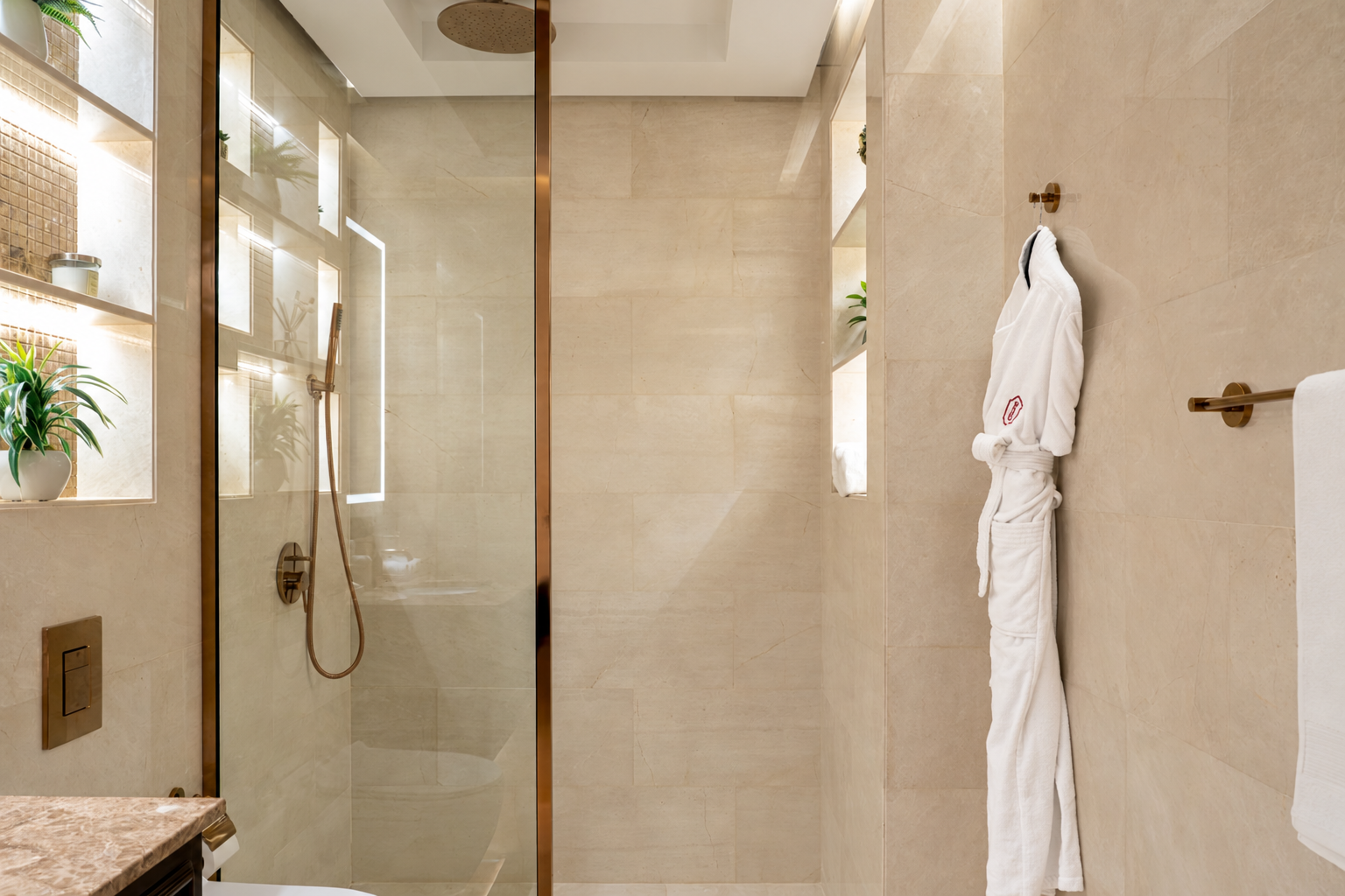 Illustrative bathroom interior at Bab Al Qasr Residence 31
