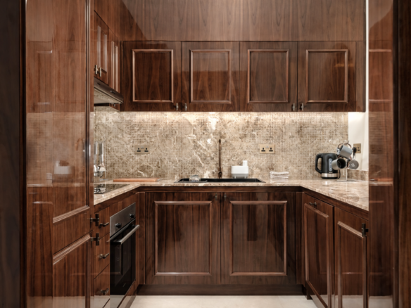 Illustrative kitchen interior at Bab Al Qasr Residence 31