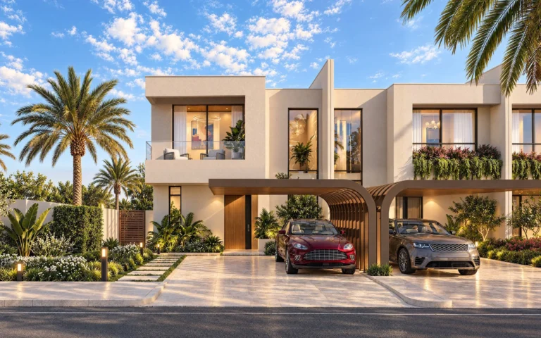 Architectural visualisation of Manchester City Yas Residences by Ohana in Yas Canal, Abu Dhabi