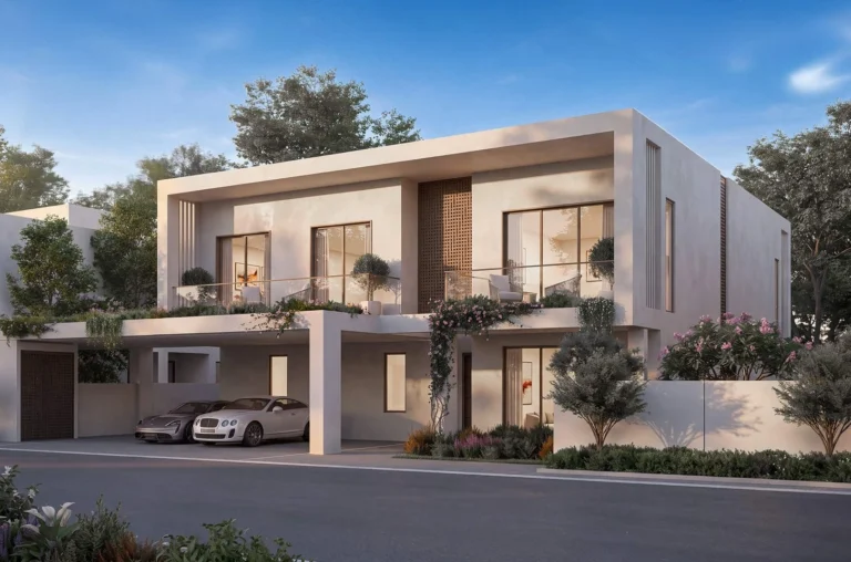 Architectural visualisation of Wadeem Gardens in Al Hudayriyat Island, Abu Dhabi