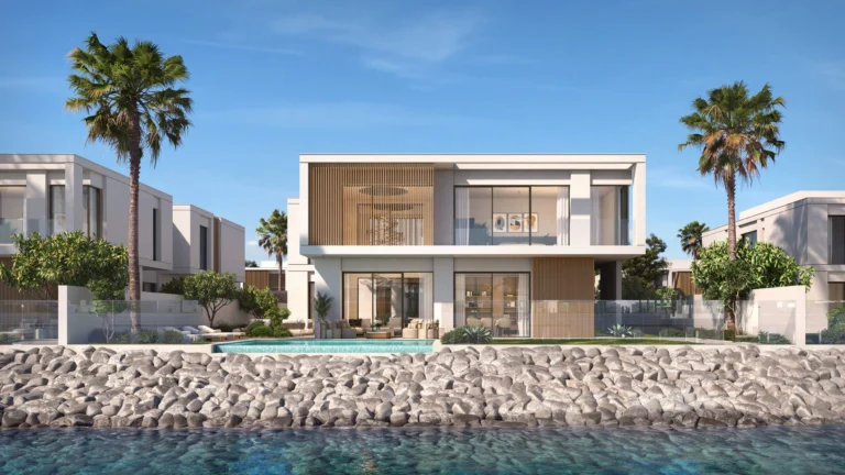 Architectural visualisation of Yas Riva Reserve in Yas Island, Abu Dhabi