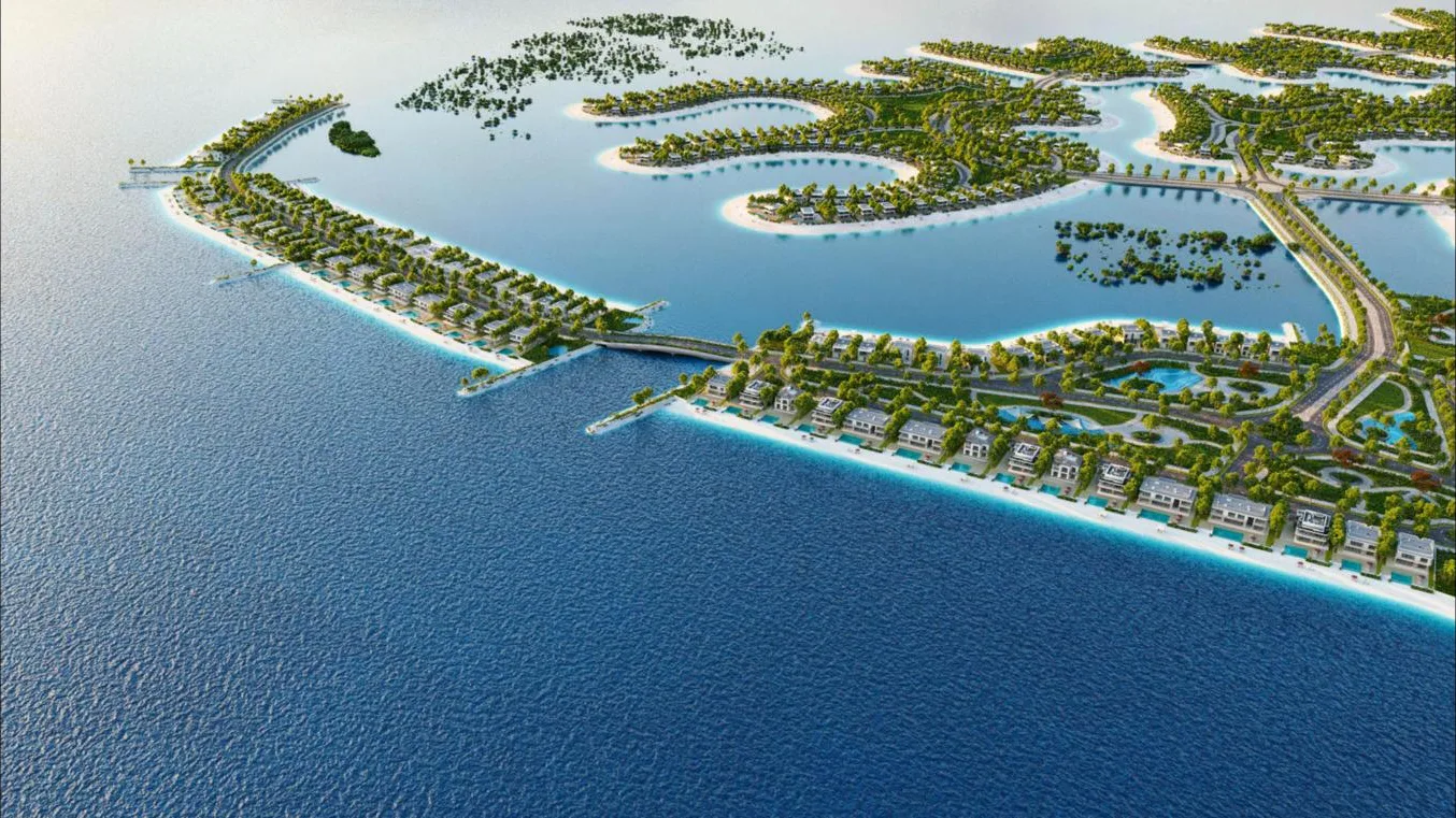 Ramhan Island masterplan by Eagle Hills, Abu Dhabi