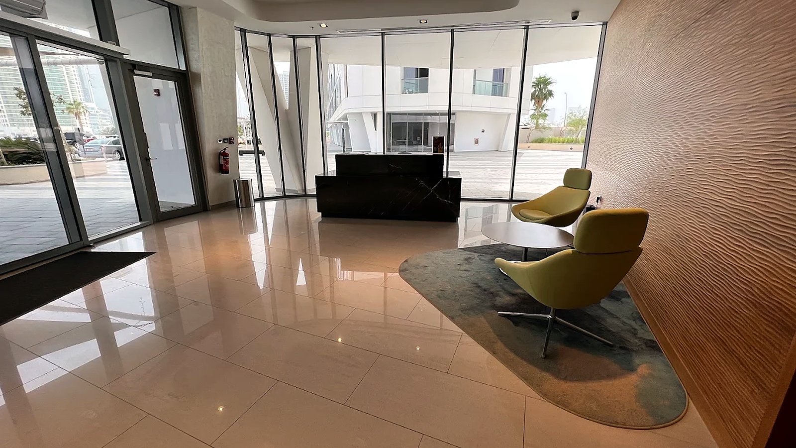 Building lobby of Shams Meera, Shams Abu Dhabi