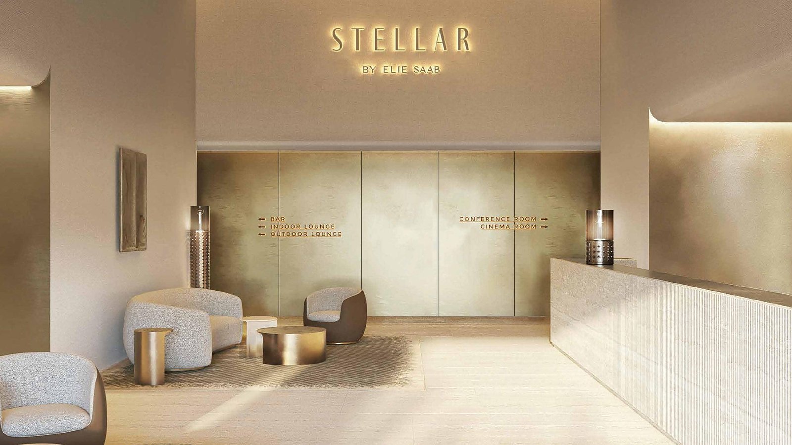 stellar-elie-saab-yas-island-1-bedroom-resale-04-lobby Lobby of Stellar by Elie Saab, Yas Island, Abu Dhabi