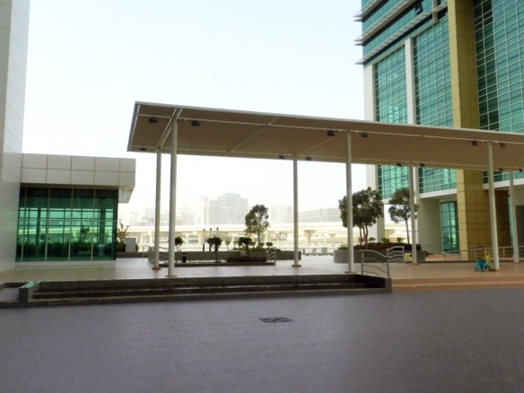 Building entrance of Tala Tower, Marina Square, Al Reem Island