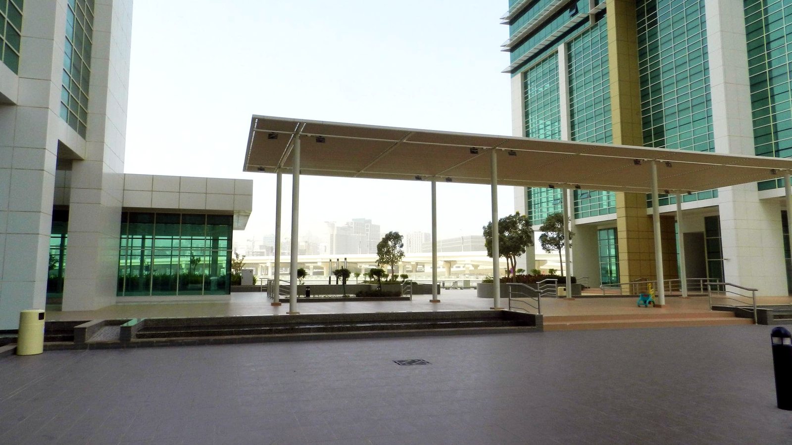 Building entrance of Tala Tower, Marina Square, Al Reem Island